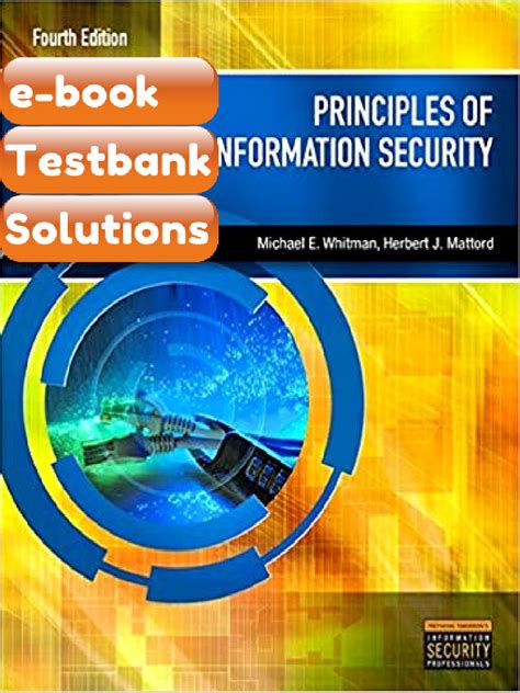 sloution information security 4th edition whitman Reader