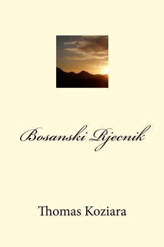 slovacki rjecnik bosnian thomas koziara PDF