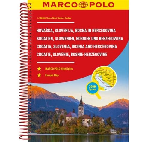 slovenia or croatia or bosnia road atlas marco polo road atlas Epub