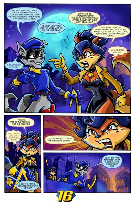 sly cooper comics