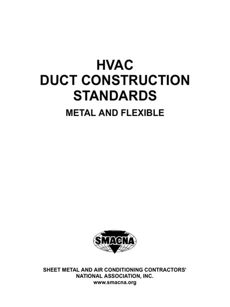 smacna duct construction standards 3rd edition PDF