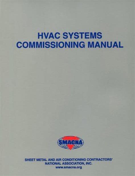 smacna hvac systems commissioning manual pdf Kindle Editon