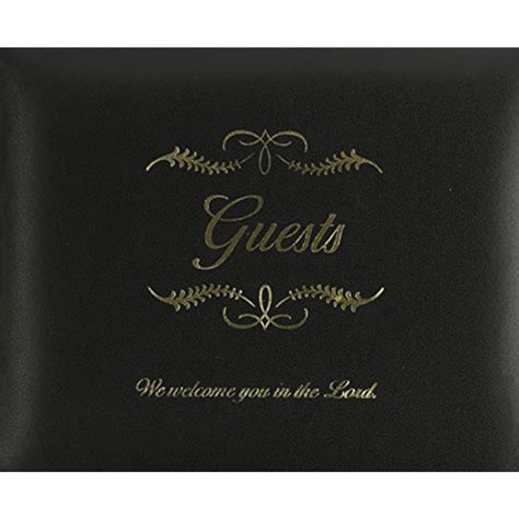 small bonded leather all occasion guest book black Epub