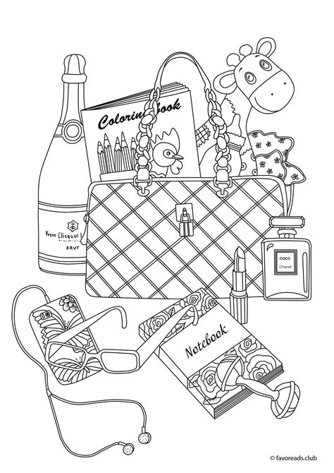 small colouring adult colouring book for your purse or bag Reader