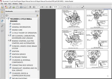 small engine service repair pdf Reader