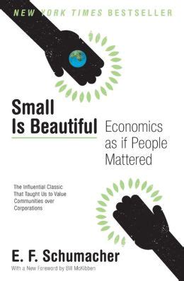 small is beautiful economics as if people mattered Epub