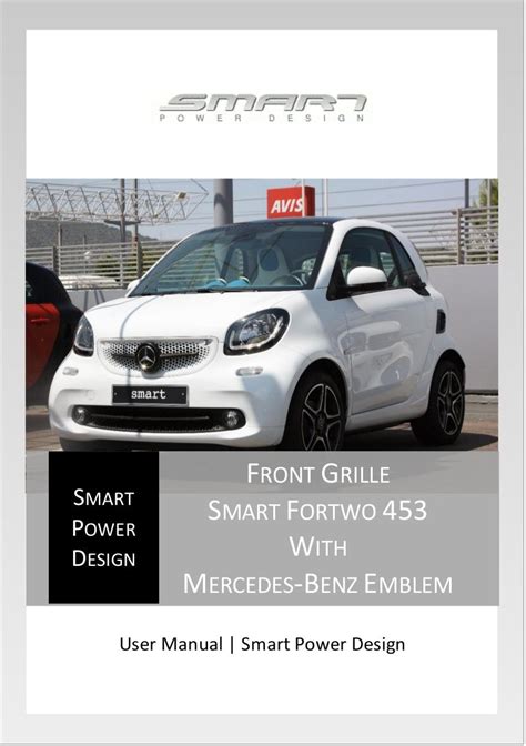 smart fortwo for user guide Kindle Editon