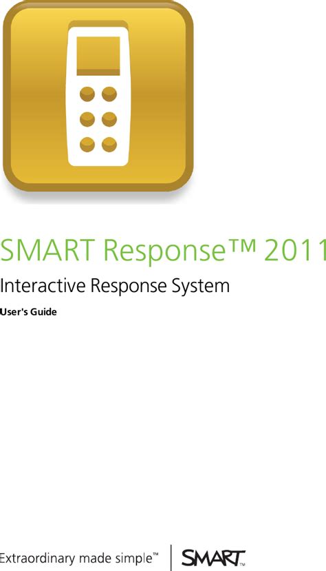 smart response user manual PDF