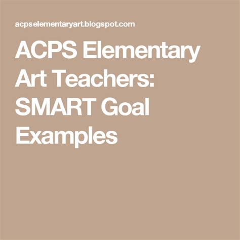 smart-goals-for-art-teachers Ebook PDF