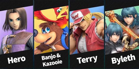 smash brothers dlc characters