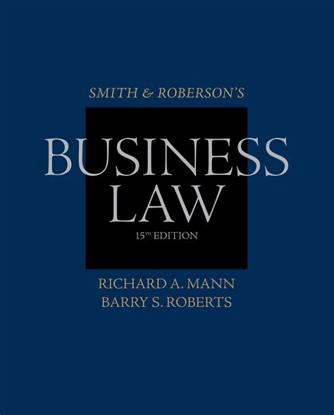 smith and roberson39s business law 15th edition cases Doc