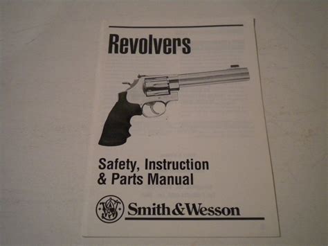 smith and wesson revolver repair manual Reader
