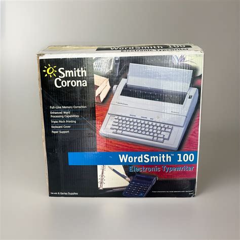 smith corona wordsmith 100 150 user guide Doc