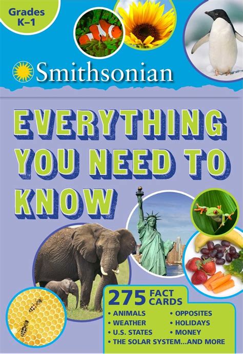 smithsonian everything you need to know grades k 1 Doc