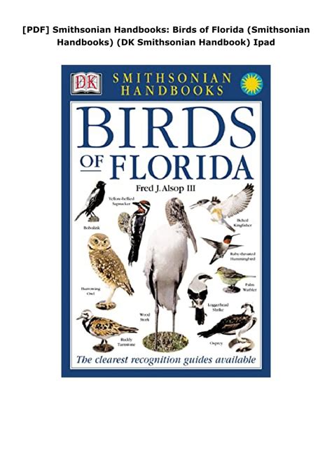 smithsonian handbooks birds of florida smithsonian handbooks Reader