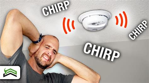 smoke alarm keeps chirping