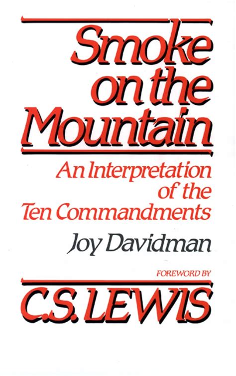smoke on the mountain an interpretation of the ten commandments Kindle Editon
