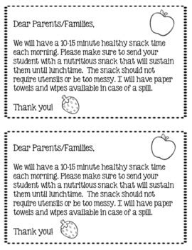 snack-letter-to-parents Ebook Kindle Editon