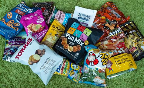 snacks from around the world