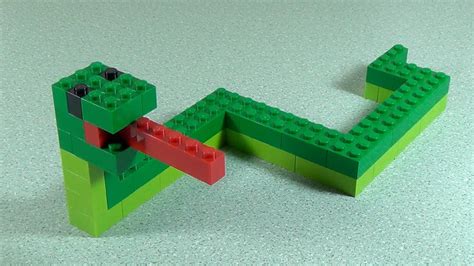 snake game made with legos