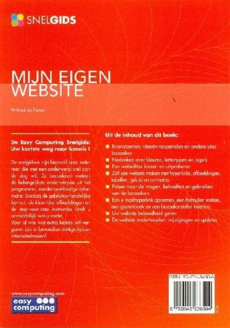 snelgids mijn eigen website PDF