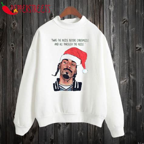 snoop dogg christmas sweatshirt