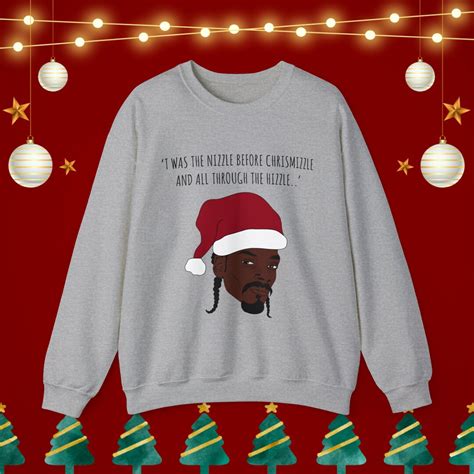 snoop dogg xmas sweatshirt