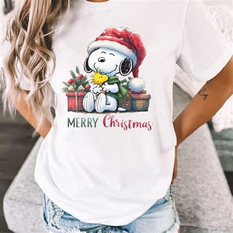 snoopy christmas shirts