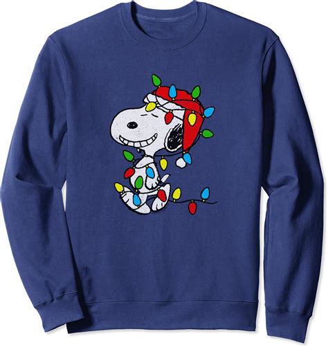 snoopy christmas sweatshirt