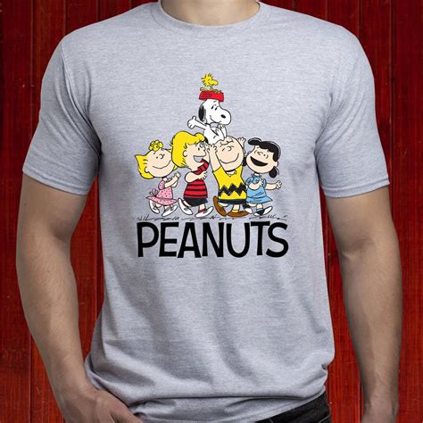 snoopy peanuts t shirt