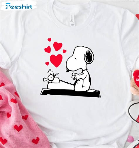 snoopy valentines day shirt