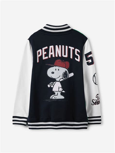 snoopy varsity jacket