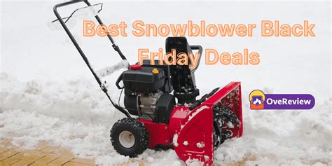 snow blower black friday