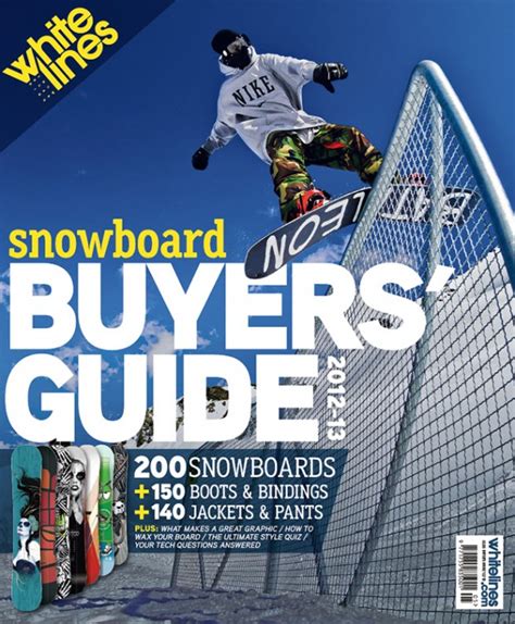 snowboard magazine buyers guide 2012 Reader