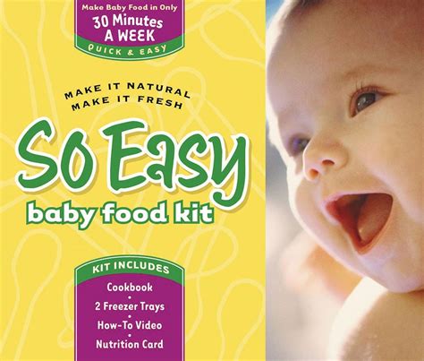 so easy baby food kit make it natural make it fresh Kindle Editon