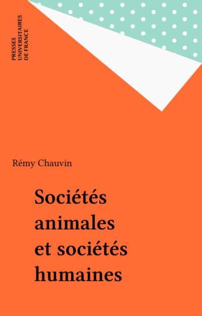 soci t s animales soci t s humaines chauvin ebook Doc