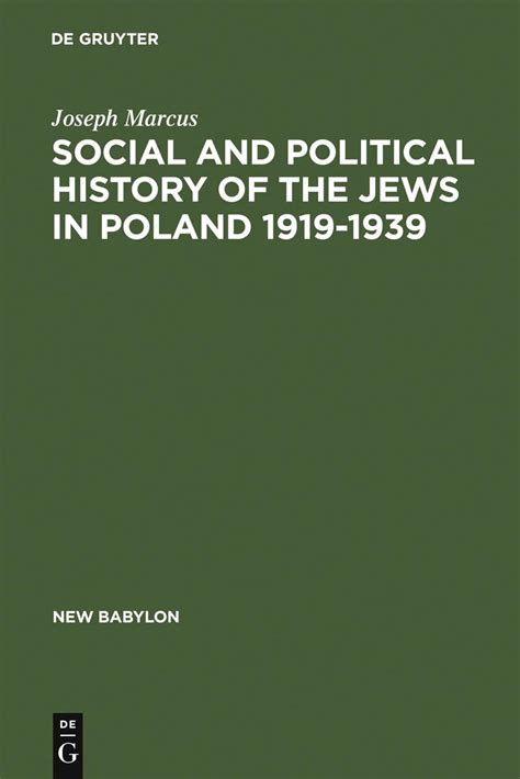 social and political history of the jews in poland 1919 1939 Kindle Editon