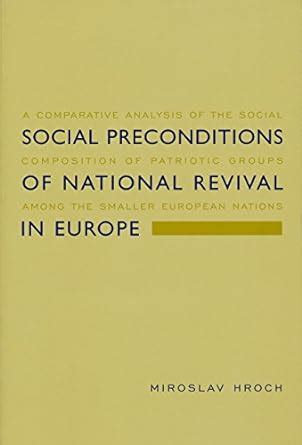 social preconditions of national revival in europe Epub