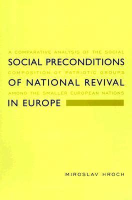 social preconditions of national revival in europe Ebook PDF