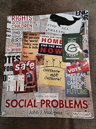 social problems 5th edition macionis pearson Kindle Editon