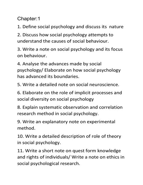 social psychology study guide Epub