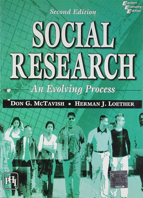 social research an evolving process 2nd edition Reader