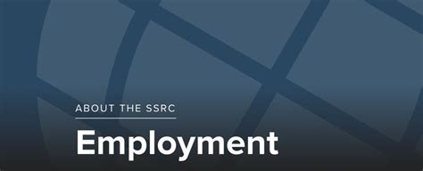 social science research council jobs