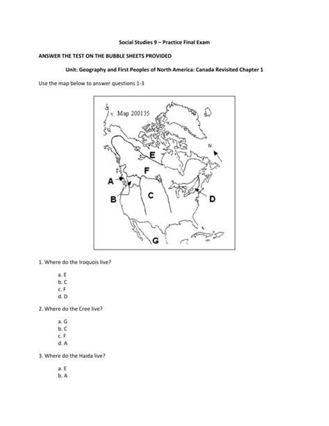 social studies 9 final exam bc Kindle Editon