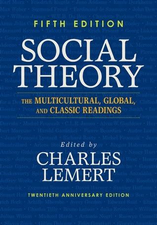 social theory lemert 5th edition Reader