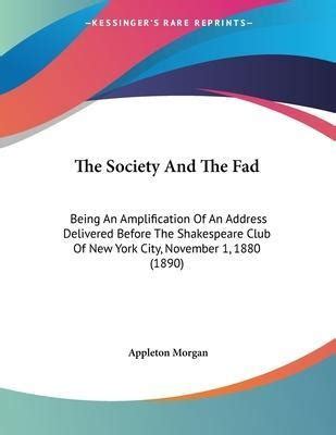 society fad vol amplification shakespeare Doc