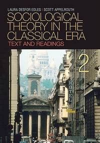 sociological theory in the classical era text and readings Reader