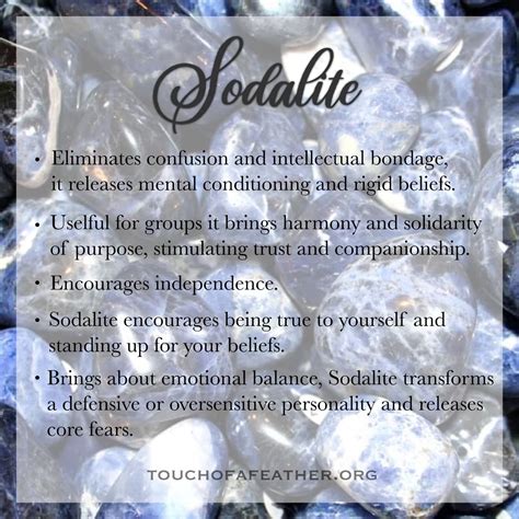 sodalite crystal benefits