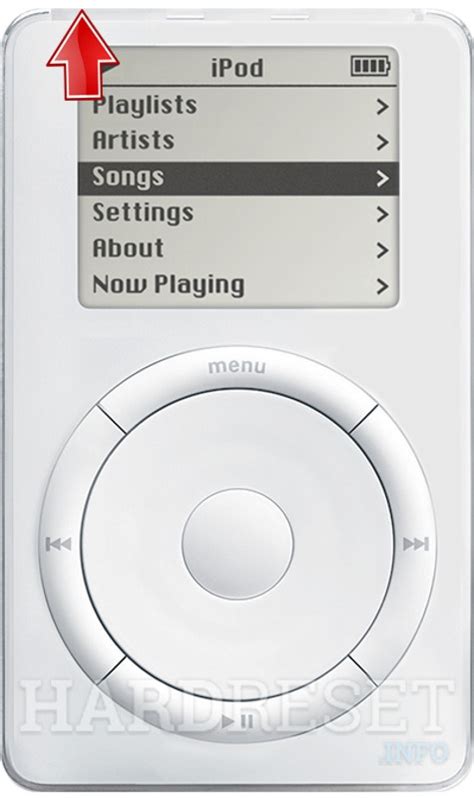 soft reset ipod touch 1st generation Epub