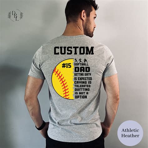 softball dad t shirts